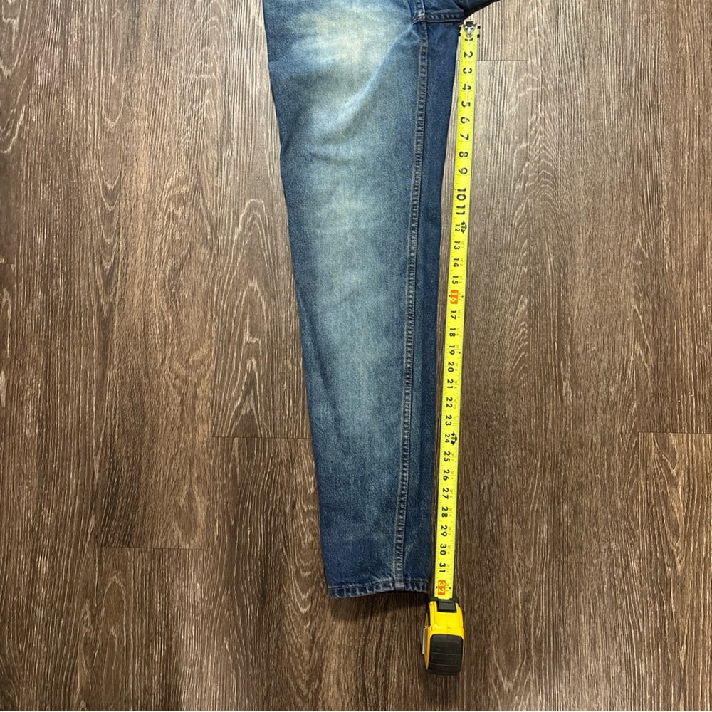 Levi’s Vintage 90s 512 Slim Fit Tapered Leg Size 11 Long Made In USA (26x32) - Picture 6 of 8